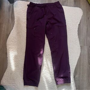 Eddie Bauer Purple Fleece Lined Joggers